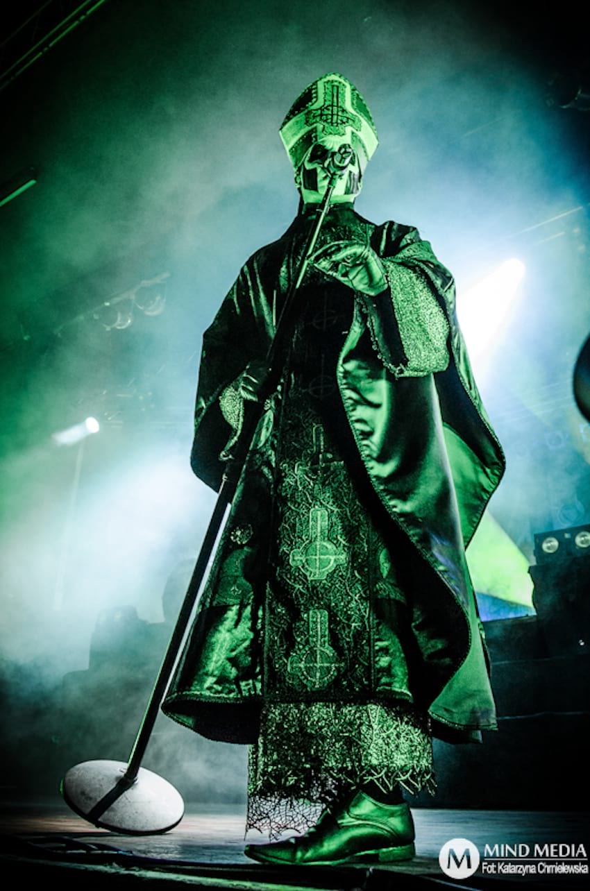 Warszawa: Koncert zespołu Ghost