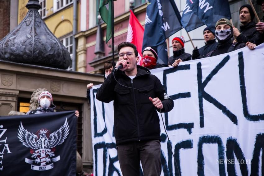 Żądamy Godności na Granicy - manifestacja w Gdańsku