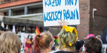 Protest LGBT: Gdańsk solidarny z Margot