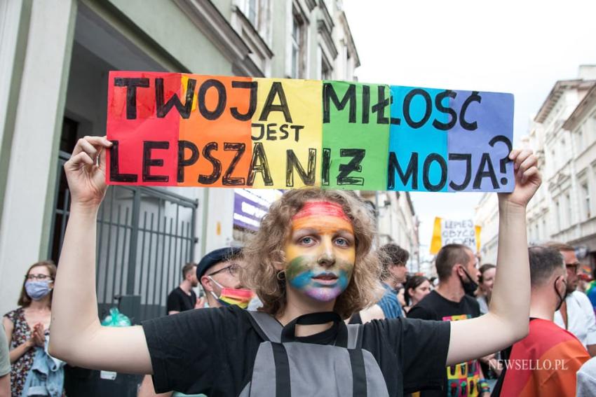 Manifa w Poznaniu: Jestem człowiekiem, nie ideologią