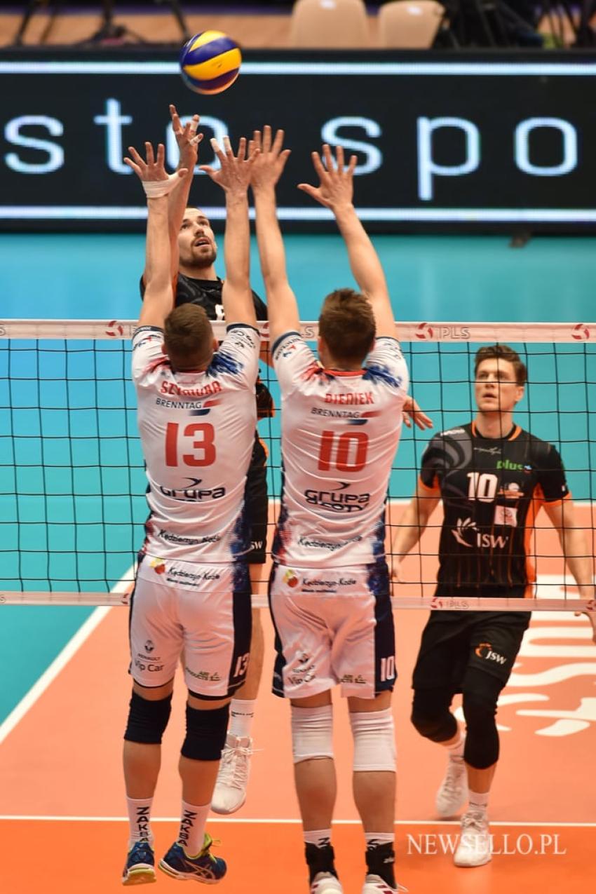 Puchar Polski 2019: ZAKSA Kędzierzyn Koźle - Jastrzębski Węgiel 3:1