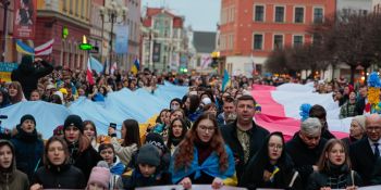 Rocznica inwazji Rosji na Ukrainie - Wrocław upamiętnia