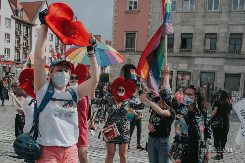 Manifa we Wrocławiu: Jestem człowiekiem, nie ideologią